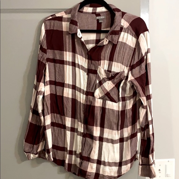 Maroon Flannel - Picture 1 of 1